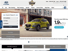 Tablet Screenshot of fairfieldhyundai.com